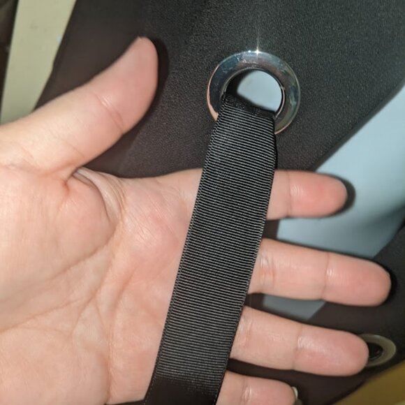 Unique Special Chic Statement Long Black Vest Size Small NEW NWT - Picture 4 of 4